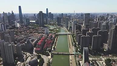 天津海河城市景观视频的预览图